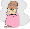 一人で悩むマテ子