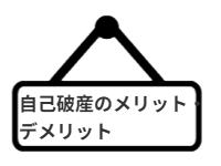 ページの名前：自己破産のメリット・デメリット